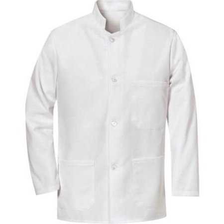 VF IMAGEWEAR Chef Designs Military Buscoat, White, Polyester/Cotton, L 4020WHRGL